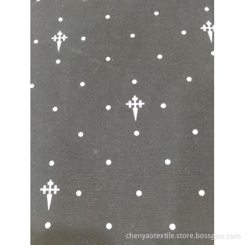 97%Cotton/3%Stretch Plain Pigment Printed Fabric